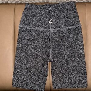 Beyond Yoga Charcoal Heather Shorts